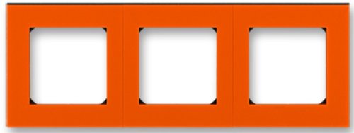 Рамка универсальная ABB EPJ Levit 3-м. оранжевый/дымчатый чёрный фото Рамка универсальная ABB EPJ Levit 3-м. оранжевый/дымчатый чёрный картинка